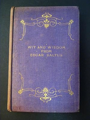 Image du vendeur pour Wit & Wisdom from Edgar Saltus mis en vente par Encore Books