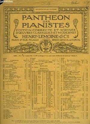 Seller image for SCHERZO BRILLANT pour piano PANTHEON DES PIANISTES edition correcte et soigne d'oeuvres classiques et modernes for sale by Le-Livre