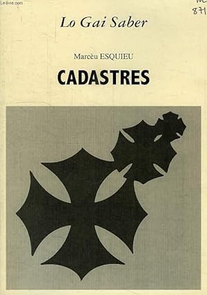 Bild des Verkufers fr CADASTRES zum Verkauf von Le-Livre