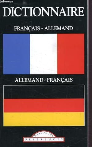 Image du vendeur pour DICTIONNAIRE FRANCAIS-ALLEMAND, ALLEMAND-FRANCAIS mis en vente par Le-Livre