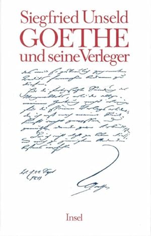 Imagen del vendedor de Goethe und seine Verleger a la venta por AHA-BUCH GmbH