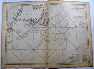 A Chart of the Banks of Newfoundland, drawn from a Great Number of Hydrographical Surveys, Chiefl...