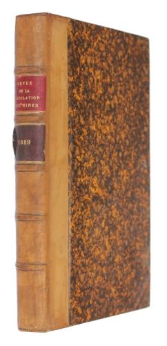 Seller image for Revue de lgislation des mines et statistique des houillres en France et en Belgique, 6e anne, 1889 for sale by Abraxas-libris