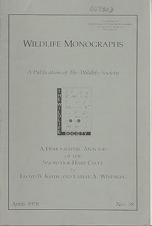 Bild des Verkufers fr Biology Of the White-Crowned Pigeon (Wildlife Monographs, No.58, April, 1978) zum Verkauf von Dorley House Books, Inc.