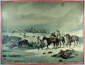 RUSSLAND. - Militaria. "Rückzug des napoleonischen Heeres aus Russland 1812".