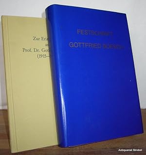 Festschrift Gottfried Boesch. Zum 65. Geburtstag überreicht von Freunden, Kollegen und Schülern.