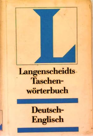 Langenscheidts Taschenwöterbuch Deutsch-Englisch