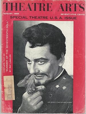 Seller image for Theatre Arts Magazine; Volume XLIII, No. 8: August, 1959 for sale by Dorley House Books, Inc.
