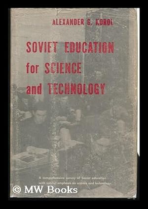 Bild des Verkufers fr Soviet Education for Science and Technology zum Verkauf von MW Books Ltd.