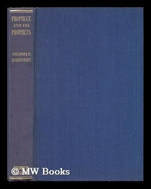 Seller image for Prophecy and the Prophets in Ancient Israel for sale by MW Books Ltd.