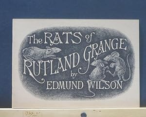 Seller image for The Rats of Rutland Grange for sale by Tree Frog Fine Books and Graphic Arts