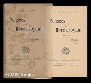 Bild des Verkufers fr Pensees D'Un Libre Croyant. (Autarchie) zum Verkauf von MW Books Ltd.