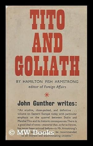 Seller image for Tito and Goliath for sale by MW Books