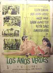 Imagen del vendedor de Los Aos Verdes. [Movie poster / Cartel de la pelcula]. a la venta por Wittenborn Art Books