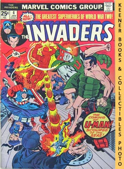 Image du vendeur pour The Invaders: U - Man Must Be Stopped! - Vol. 1 No. 4, January 1976 mis en vente par Keener Books (Member IOBA)