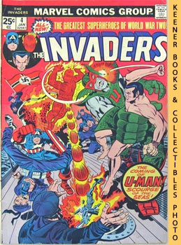 Image du vendeur pour The Invaders: U - Man Must Be Stopped! - Vol. 1 No. 4, January 1976 mis en vente par Keener Books (Member IOBA)
