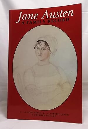 Imagen del vendedor de Jane Austen: A Family Record a la venta por Wormhole Books