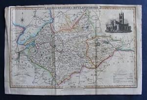 Map of LEICESTERSHIRE & RUTLANDSHIRE