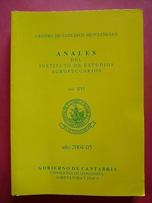 Imagen del vendedor de Anales del Instituto de Estudios Agropecuarios. Vol. XVI. a la venta por Carmichael Alonso Libros