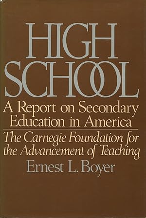 Seller image for High School: A Report on Secondary Education in America for sale by Kenneth A. Himber