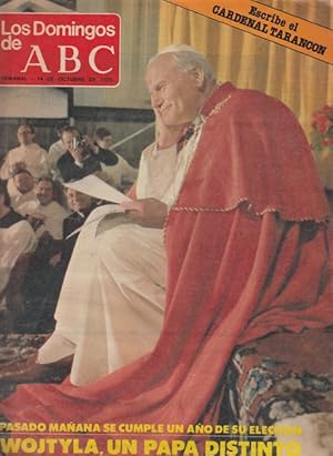 Immagine del venditore per LOS DOMINGOS DE ABC (Un ao de pontificado de Juan Pablo II; Exposicin Juan Antonio Oronoz: la fotografa considerada como una de las bellas artes; Quadrophenia: el retrato del desencanto de una generacin) venduto da Librera Vobiscum