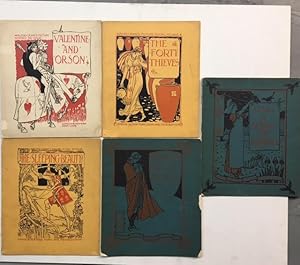 Walter Crane's Picture Books, Reissue. 5 Volumes, The Sleeping Beauty, the Forty Thieves, Prince ...