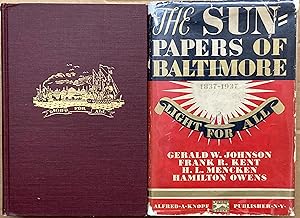 Seller image for The Sunpapers of Baltimore : 1837-1937 for sale by Gaabooks