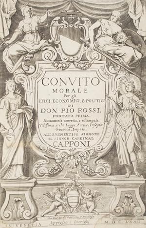 Seller image for Convito Morale per Gli etici, Economici, e Politici (Two volumes in one) for sale by ERIC CHAIM KLINE, BOOKSELLER (ABAA ILAB)