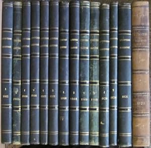 L' Univers illustré. Journal Hebdomadaire. Jahrgänge 1865, 1866, 1867, 1868, 1869, 1870, 1871 und...