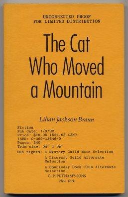 The Cat Who Moved A Mountain