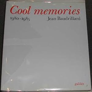 Image du vendeur pour Cool memories (1980-1985). mis en vente par alphabets