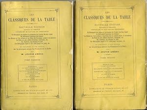 Imagen del vendedor de Les Classiques de la table a la venta por Librairie Gastra