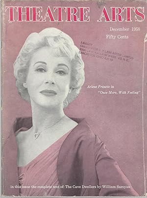 Bild des Verkufers fr Theatre Arts Magazine; Volume XLII, No. 12: December, 1958 zum Verkauf von Dorley House Books, Inc.