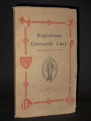 Imagen del vendedor de The Register of Edmund Lacy, Bishop of Hereford (A.D. 1417-1420) [Registrum Edmundi Lacy, Episcopi Herefordensis] a la venta por Tarrington Books