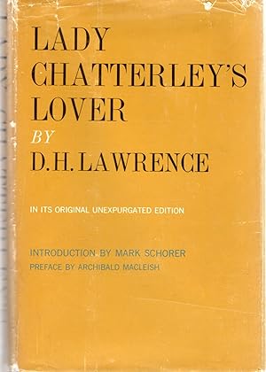 Image du vendeur pour Lady Chatterley's Lover mis en vente par Dorley House Books, Inc.