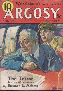 Bild des Verkufers fr ARGOSY Weekly: June 2, 1934 ("Montana Rides Again") zum Verkauf von Books from the Crypt