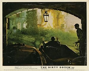 Image du vendeur pour The Dirty Dozen (Original British front-of-house card from the 1967 film) mis en vente par Royal Books, Inc., ABAA