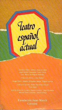 Imagen del vendedor de TEATRO ESPAOL ACTUAL. a la venta por angeles sancha libros