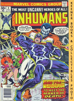 The Inhumans: To Meet The Maker Of Death! -- Vol. 1 No. 9, February 1977