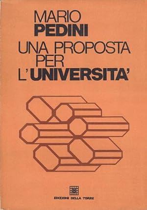 Imagen del vendedor de UNA PROPOSTA PER L'UNIVERSIT a la venta por Arca dei libri di Lorenzo Casi