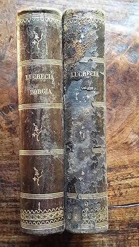 Imagen del vendedor de Lucrecia Borgia - Memorias de Satans ? Tomes I & II Novela historica original a la venta por AHA BOOKS