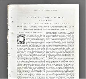 Imagen del vendedor de Life Of Napoleon Bonaparte, Part II: Napoleon At The Beginning Of The Revolution a la venta por Legacy Books II