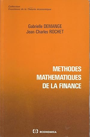 Seller image for Mthodes mathmatiques de la finance for sale by Pare Yannick