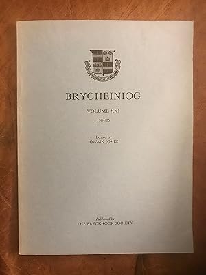 Seller image for Brycheiniog Volume XXI 1984/ 85 Brecon: Topography and Townscape for sale by Three Geese in Flight Celtic Books