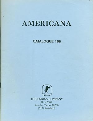 AMERICANA : Catalogue 166
