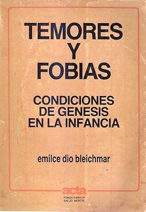 Seller image for TEMORES Y FOBIAS. Condiciones de gnesis en la infancia for sale by Buenos Aires Libros