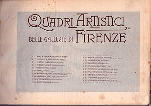QUADRI ARTISTICI DELLE GALLERIE DI FIRENZE / SCULTURE ARTISTICHE DELLE GALLERIE DI FIRENZE / RICO...