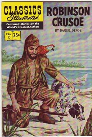 Robinson Crusoe - # 10 Classics Illustrated (comic)