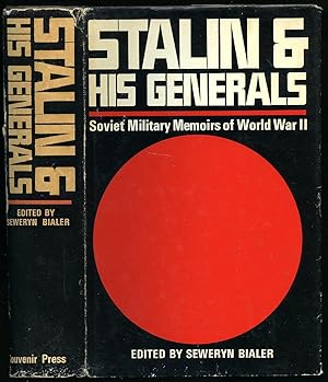 Seller image for Stalin And His Generals; Soviet Military Memoirs of World War II for sale by Little Stour Books PBFA Member