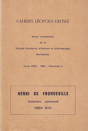 Cahiers Léopold Delisle 1980 N°2